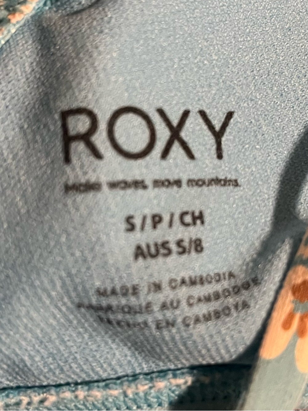 Women’s Roxy Triangle Bikini Top - Picture 3 of 3
